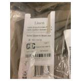 Twin/Twin XL Linen Duvet Cover & Sham Set