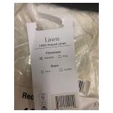 100% French Linen Sham in Euro Size