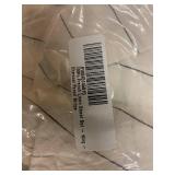 King Size 100% French Linen Sheet Set with Charcoal Pencil Stripe