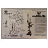 MEC | Sizemaster Shotgun Reloader Model SM82 With Manual along with 3 Precision Reloading trays