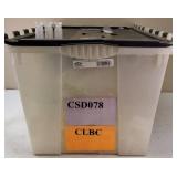CLBC | Model CSD078 12ga Steel Wads - 12 gallon tote
