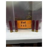 Federal | 3 1/2" Federal Premium 2 1/4oz | 3/12 in Wad- 12 Gallon Tote