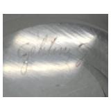 Hugo Gehlin Signed Glass Art