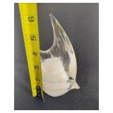 Blown Glass Fish Paperweight