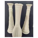 Milk Glass Vases