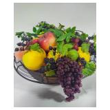 Huge Faux Fruit Bowl