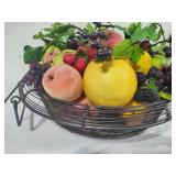 Huge Faux Fruit Bowl