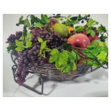 Huge Faux Fruit Bowl