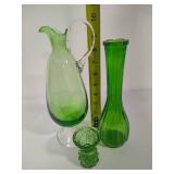 Gorgeous Green Vases