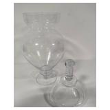 Large Apothecary Clear Glass Jar