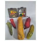 Paper Mâché Breads/Peppers & Wall Plaques