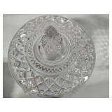 XL Glass Candy Jar w/Lid & Bowl