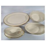 Lenox Eternal Gold Rim Serving Pieces