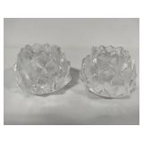 Orrefors Nimbus Candle Holders