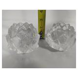 Orrefors Nimbus Candle Holders