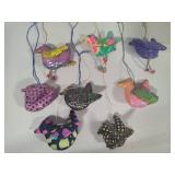 Hanging Fabric Birds