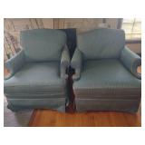 Pair of Decorative Side Chairs **Note S Mpls Pick Up Location**