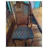 Wood Dining Room Table & Six Chairs **Note S Mpls Pick Up Location**