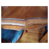 Wood Dining Room Table & Six Chairs **Note S Mpls Pick Up Location**