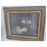 Large Antique Framed Portrait