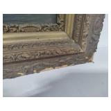 Large Antique Framed Portrait