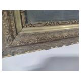 Large Antique Framed Portrait