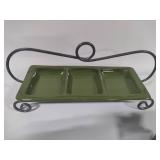 Floral Napkins & Serving Tray