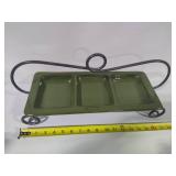 Floral Napkins & Serving Tray