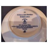Porsgrunds Limited Edition Christmas Plates