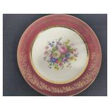 Salem 23K Encrusted Gold Dinner Plates