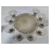 MCM Large Platter and Dessert Cups