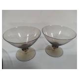 MCM Large Platter and Dessert Cups