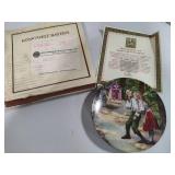 Collectible Charles Gehm Plates w/ COA & Original Boxes