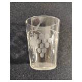 Crystal Decanter w/Six Shot Glasses