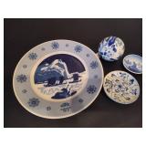 Porcelain Ball & Collectible Plates