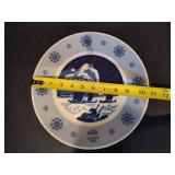 Porcelain Ball & Collectible Plates