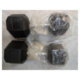 Lots of Pair of  20LB Hex Dumbbells ( New)