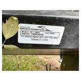 Brinly AS-40BH Tow-Behind Spike Aerator and Dethatcher