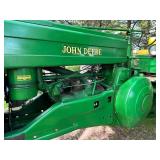 Vintage 1948 John Deere Model "A" Narrow Front Tractor