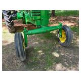Vintage 1949 John Deere Tractor Model "A" with Wide Front-End Styling