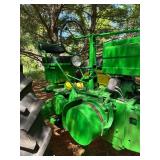 Vintage 1949 John Deere Tractor Model "A" with Wide Front-End Styling