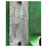 Vintage 1949 John Deere Tractor Model "A" with Wide Front-End Styling