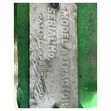 Vintage 1949 John Deere Tractor Model "A" with Wide Front-End Styling