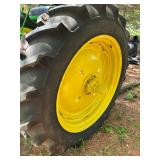 Vintage 1949 John Deere Tractor Model "A" with Wide Front-End Styling