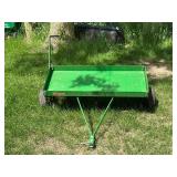 John Deere Lawn Aerator with Tines and Wheels
