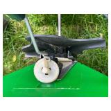 John Deere Tow Behind Broadcast Spreader with Manual