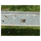 Galvanized Metal Sawhorse by Federal Industries