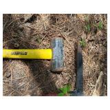 Set of 3 Heavy-Duty Pick Ax, Maul and Splitting Maul with Wooden Handles