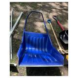 Collection of Snow Removal Tools with Aluminum Snow Pusher