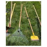 Collection of 12 Various Garden Hand Tools